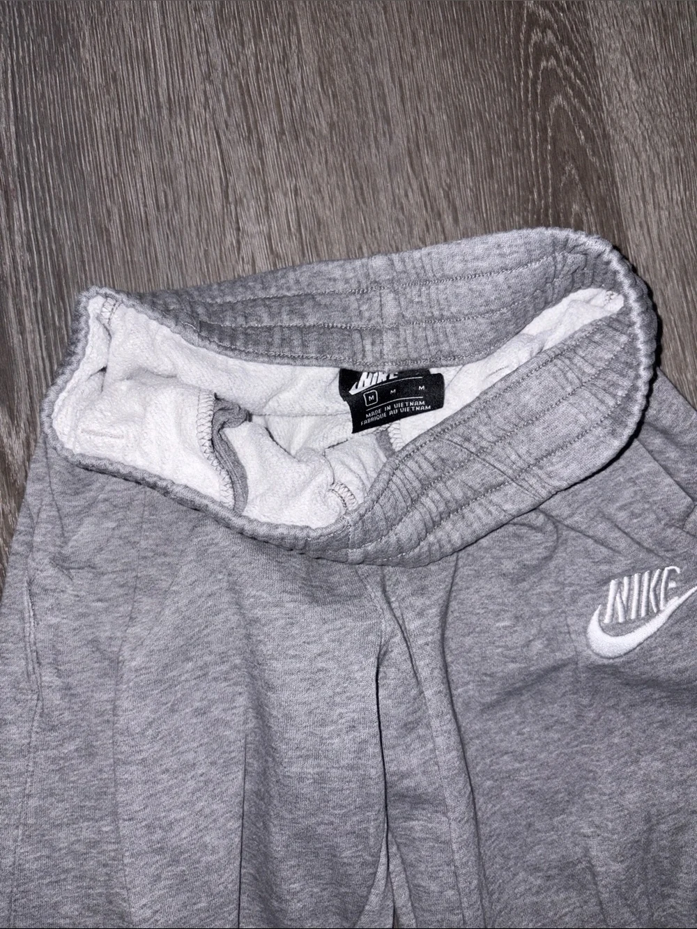 Nike Kids Dark Gray Logo Sweatpants
